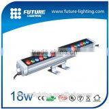 IP65 LED Wall Washer Light RGB 18W Disco Light Landscape Lighting Aluminum Housing