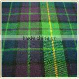 32s Checks 100% Cotton Yarn Dyed Flannel Fabric