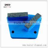2 Seg Trapezoid Grinding Wing Diamond Concrete Floor Shoes for Floor Prep & Polish thumbnail-6