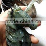 Natural Polished Labradorite Crystal Unicorn,crystal Gift Item