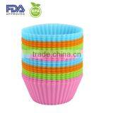 Flower Shape Silicone Teacup Cupcake Mold thumbnail-2