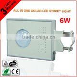 6W All In One Aluminum LED Street Light Housing All in One Cob Led Street