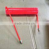 Orange Polyurethane Spiral Tube&G1/4 Brass Fitting Ends(5*8*7.5m);brass Valve thumbnail-1