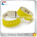 One Time Use Rfid Nfc Bands Paper Event Bracelets Wristbands for Festivals Events thumbnail-1