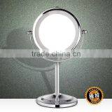 Double-sided Desktop Battery-operated Makeup Mirror With Led Light Led Cosmetic Mirror thumbnail-2