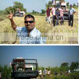 Air Condition Rice With Cab Combine Harvester thumbnail-1
