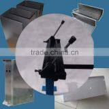 Small Standing Type Double Handle Sheet Metal Plate Bending Machine thumbnail-1