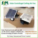 SIPL 17 watt Solar Panel Powered Ceiling Air Exhaust Plastic Fan