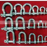 US Hot Dipped G210 Galvanized Dee Swivel Anchor Shackle Price thumbnail-6