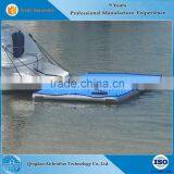 High Quality Private Small Inflatable PVC Floating Dock Pontoon for Sale thumbnail-2