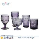 PURPLE CHAMPAGNE FLUTES; STEM GLASS CHAMPAGNE FLUTE;COLORFUL GLASS CHAMPAGNE FLUTE