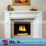 Marble Carved Fireplace Mantel thumbnail-1