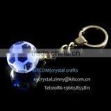 Souvenir Crystal Soccer Keychain thumbnail-1