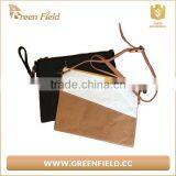 Kraft Clutch Paper Bag,white and Brown Clutch Bag for Women thumbnail-1