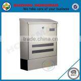 Large Capacity Outdoor Mailbox Steel Letter Box With Newspaper Holder thumbnail-3