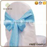 Soft Tafatta Floral Chair Sash thumbnail-1