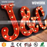waterproof LED string channel letter light for party events