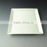 White Square Porcelain Plate, Cheap Flate Dinner Plate for Restaurant With All Size in Stock thumbnail-2
