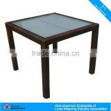 Patio Square Table Rattan Outdoor Dining Table thumbnail-6