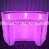 Straight Bar Counter Remote Change Colours LED Glowing Bar Counter Table thumbnail-5