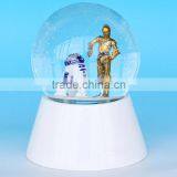 Custom Souvenir Robot Snow Globe thumbnail-1