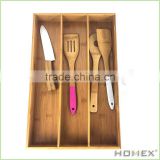 Kitchen Collection Bamboo Drawer Organizer/Homex_BSCI