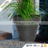 Lightweight 20 Years Lifetime Round Coloful Outdoor Garden Pot thumbnail-1