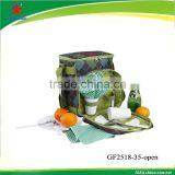 2 Person Polyester Picnic Bag Lunch Cooler Bag thumbnail-1