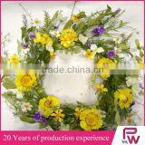 Small Fast Selling Items Hawaiian Flower Lei Wreath With Fabric Flower