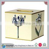 Handmade Decoupage Vintage Look Mr & Mrs Wood Tissue Box thumbnail-2