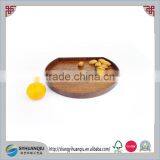 Europe Regional Feature and Nautical Style Round Wooden Serving Tray CN thumbnail-2