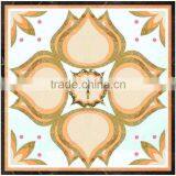 Exquisite Antique Arabian Style Floral Pattern Natural Marble Medallion Waterjet Tiles BF12-03314e