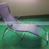 Cheap Steel Sling Chaise Lounge Beach Lounge thumbnail-1