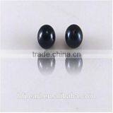 Bead Jewelry Half-drilled 9-10mm AAA Black Loose Pearl Pairs