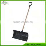 Snow Pusher, Snow Push Shovel, Plastic snow pusher with wood handle, Snow push tools