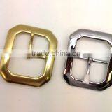 Chrome Plate Center Bar Buckle, Solid Brass Center Bar Buckle With One Prong thumbnail-4