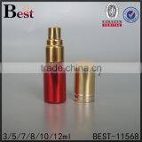 3ml 5ml 10ml Cosmetic Mini Perfume Spray Bottle Silver Perfume Spray Bottle Round Shape Pocket Sized Perfume Spray Bottle thumbnail-3