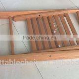 Slat Folding Chair Outdoor Garden Folding Chair With Beech Wood thumbnail-2