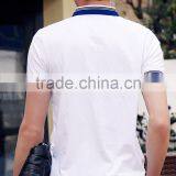 Constrast Collar and Cuff Unisex Polo Shirt Size Xxxxl thumbnail-4