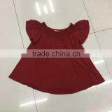 Yiwu Stock Fashion Wine Ladies Tops thumbnail-1
