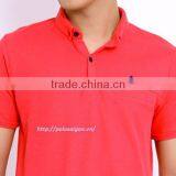 ot Sale Man Custom 100% Cotton Polo Shirt thumbnail-2