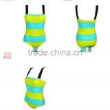 Custom Sublimation Print Fabric One Piece Girl's Swimwear thumbnail-5
