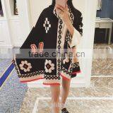 Luxury Brand Scarf Women 2016 Winter Faux Cashmere Scarf Soft Double Sided Dancing Girl Scarf thumbnail-5