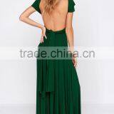 Forest Green Maxi Dress thumbnail-3