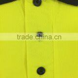 Hi Visibility Safety Mens Generic Sew-on Tape Polyester Flame Retardant ENISO Polo Shirt thumbnail-4