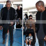 Customized Men's/Women's PU Leather Sleeves Jacket T13358 thumbnail-3