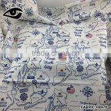 New Arrival American Map Patterns Linen Fabrics USA Cities Map Designs Cotton Fabrics thumbnail-1