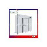 Big Volume 6 Door Commercial Refrigerator Stainless Steel Fridge for Business Use with CE