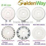 Stainless Steel 45 mm Straight Form Rotary Cutting Blade for Sawing thumbnail-1