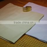 100% cotton satin style beige color hotel table napkin